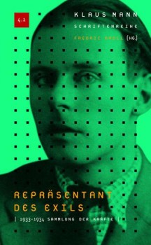 KLAUS-MANN-SCHRIFTENREIHE BAND 4 (1. Teilband) von FREDRIC KROLL (Herausgeber)