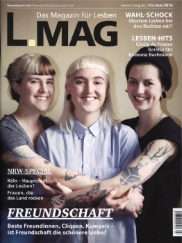 L.MAG - DAS MAGAZIN FÜR LESBEN - MAI/JUNI 2016