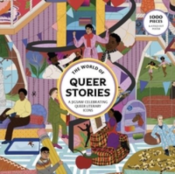 THE WORLD OF QUEER STORIES PUZZZLE von JAKE HALL & ANSHIKA KHULLAR